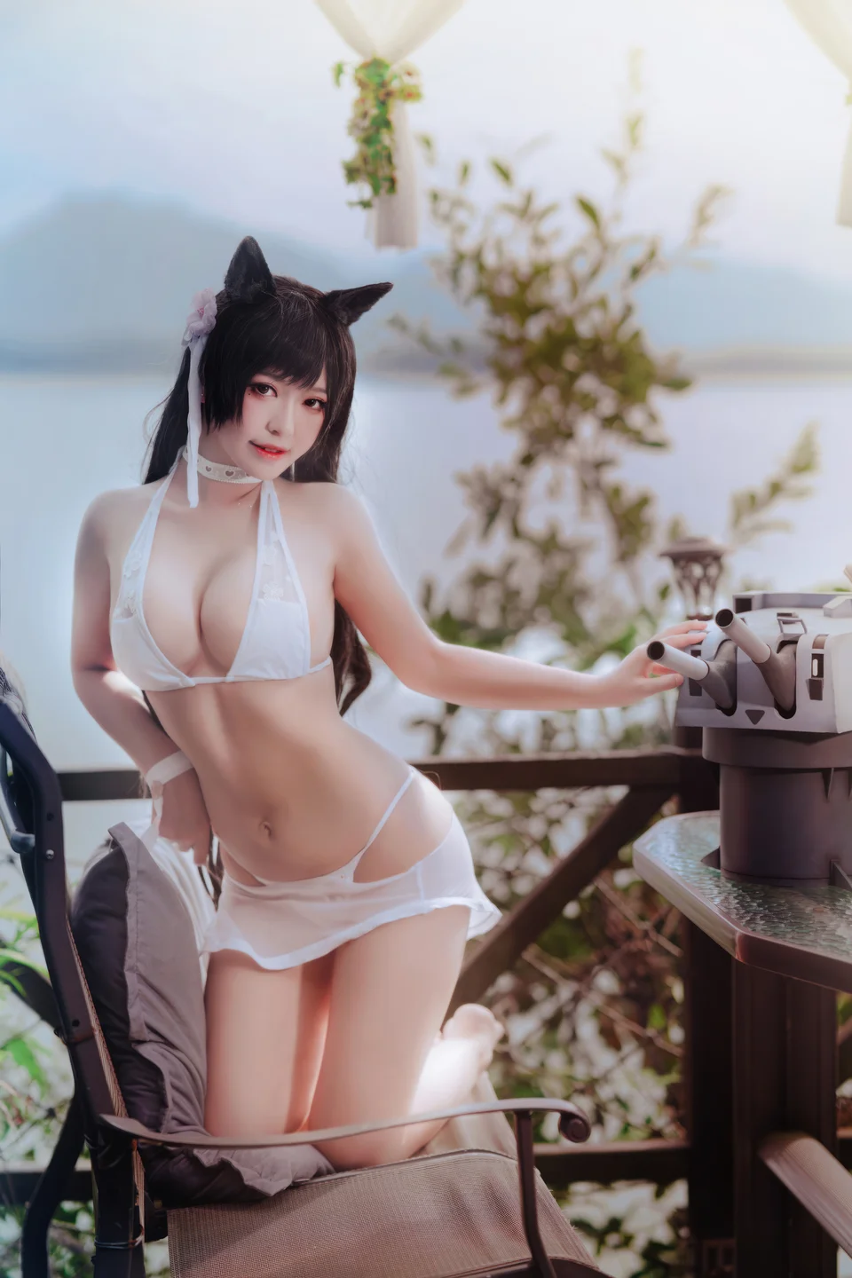 半半子 - No.100 碧蓝航线·爱宕 泳装 [27P-171MB] tg@simisebaisi 【丝足阁】019.webp